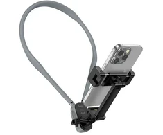 Neck universal phone holder Hoco K30 juodas pilka