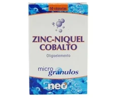 "Neo Microgranules" cinko nikelio kobalto 50 kapsulių