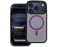 Neo Originalus „iPhone 17 Pro / 18 Pro“ dėklas (žemas kameros kraštas), suderinamas su „MagSafe“ violetine