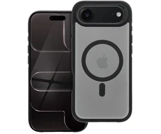 Originalus „iPhone 17 AIR Neo“ dėklas, suderinamas su „MagSafe“ juodas