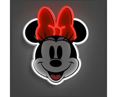 Lubinis šviestuvas Trefl Yellowpop Neoninis geltonasis „Disney Minnie“ margintas veidas