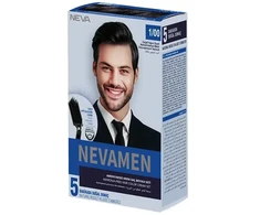 Neva Nevamen Semi-Permanent Hair Dye 1/00 Natural Intense Juodas, 150 ml