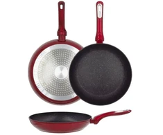 Newill Keptuvė brightsign Keptuvė Cosmo O26cm indukcinė raudona su apsauga 24222102
