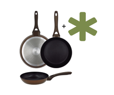 Maku Keptuvė Natura O26cm indukcinė ruda su apsauginiu dangteliu 4744561011834