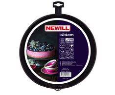 Excellent Housware Newill Torto forma Ø24x7,6cm juoda