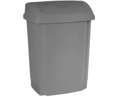 NHG Vastebin Plast Team Grįžtamas 25L pilkas (TEA000355)