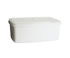 NHG Maisto laikymo indas Micro Box 5.1L Balta