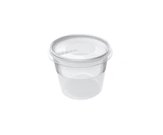 NHG Plastikinė dėžutė maistui užšaldyti Plast Team 0.3L/9x9x7.9cm Helsinki
