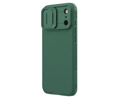 Nillkin CamShield PRO dėklas skirtas Apple iPhone 17 Pro Max Dark žalios spalvos