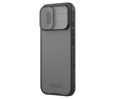 Nillkin CamShield PRO dėklas skirtas Apple iPhone 17 skaidrus juodos spalvos