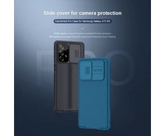 Nillkin CamShield Pro Armored Camera Protector Samsung Galaxy A73 dėklas telefonui juodos spalvos