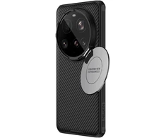 Nillkin CamShield Prop dėklas skirtas Xiaomi 15 Ultra juodos spalvos
