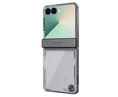 Nillkin Iceblade dėklas skirtas Samsung Galaxy Z Flip 7 juodos spalvos