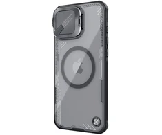 Nillkin Iceblade Prop Magnetic Apple Apple iPhone 16 dėklas telefonui juodos spalvos