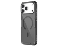 Nillkin Nature TPU Pro Magnetic dėklas suderinamas su MagSafe skirtas Apple iPhone 17 Pro Max – Translucent juodos spalvos