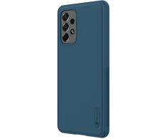 Nillkin Super Frosted Shield Pro durable Samsung Galaxy A73 dėklas telefonui mėlynos spalvos