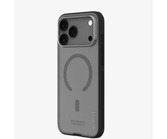 Nillkin Super Frosted Shield Pro Magnetic Dėklas suderinamas su MagSafe skirtas Apple iPhone 17 Pro Max – Translucent juodos spalvos