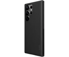 Nillkin „Super Frosted PRO“ magnetinio užnugarėlės telefonų dėklas „Samsung Galaxy S23 Ultra“ (S918) juodas