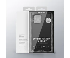 Nillkin Super Frosted Shield reinforced Apple iPhone 13 Pro Max juodos spalvos