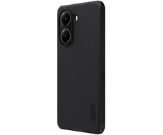 Dėklas Nillkin Super Frosted PRO Magnetic Back Cover skirtas Poco X7 Pro 5G juodos spalvos