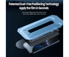 Nillkin Apsauginis stiklas 0.25mm Guardian 2.5D Apple iPhone 16 Pro Juodas (with applicator)
