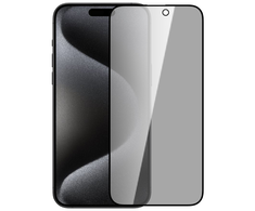 Nillkin apsauginis stiklas 0.33mm Guardian 2.5D skirtas Apple iPhone 15 Pro Max juodos spalvos