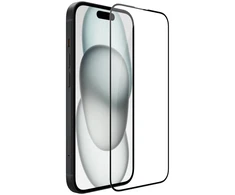 Apsauginis stiklas telefonui Apple iPhone 15 Nillkin CP + Pro juodos spalvos krašteliu
