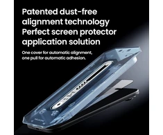 Nillkin Apsauginis stiklas 2.5D CP+ PRO juodos spalvos skirtas Apple iPhone Air (su aplikatoriumi)