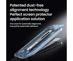 Nillkin Apsauginis stiklas 2.5D CP+ PRO juodos spalvos for Apple iPhone 17 Pro Max (su aplikatoriumi)