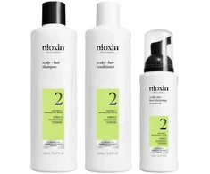 Nioxin Sistema 2 - Kit - Tratamiento Para Cabello Natural Con Debilitamiento Avanzado 3 U