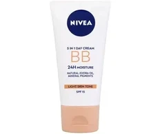 Nivea Beautifying drėkinamasis kremas 5 in 1 BB Kreminis SPF 15 (5in1 Beautifying Moisturizer) 50 ml
