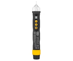 Bekontaktis įtampos indikatorius Deli Tools EDL8011, 12 / 48-1000V AC geltonas