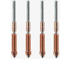 Antgalių rinkinys "Unicorn" 2x0.4mm 1x0.6mm 1x0.8mm su šilumos pertvara, skirtas K1C, ENDER-3V3, K1MAX (su atnaujintu hotend) CREALITY