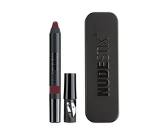 „Nudestix Intense Matte“ lūpų pieštukas ir skruostų skaistalai 2 viename „Raven“ 2,5 g