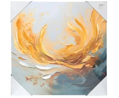 Nuotraukų rėmelis Besk Drobė su 3D spauda, 50x50 cm, Abstrakcija 3