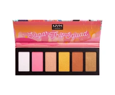 Nyx Sugar Trip Squad Cruelty-Free Shimmering Highlighter Palette 01 SQUADHP, 30 g