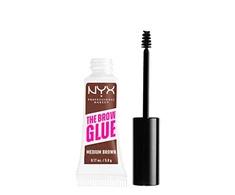 Nyx The Brow Glue Alcohol-Free Extreme Hold Eyebrow Gel 03 Medium Brown, 5 g