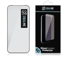 OBAL:ME 5D apsauginis stiklas Screen Protector skirtas Google Pixel 9a juodos spalvos