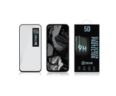 OBAL:ME 5D apsauginis stiklas telefonui Google Pixel 8a Juodas