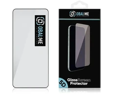 OBAL:ME 5D Apsauginis stiklas Screen Protector skirtas Motorola G86/G86 Power Juodas