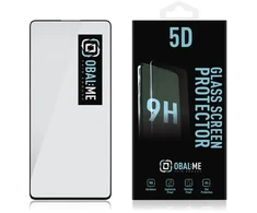 OBAL:ME 5D apsauginis stiklas telefonui Xiaomi Redmi Note 12 Pro 5G Juodas