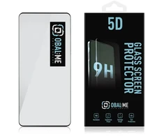 OBAL:ME 5D apsauginis stiklas Motorola Edge 50 Fusion Juodas