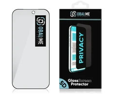 OBAL:ME 5D grūdintas stiklas telefonui iPhone 18 Pro (privatumo efektas)