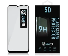 OBAL:ME 5D apsauginis stiklas Samsung Galaxy A13 4G Juodas