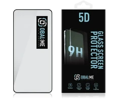 OBAL:ME 5D apsauginis stiklas telefonui Samsung Galaxy S23 Juodas