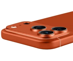 OBAL:ME Kameros objektyvo apsauga, skirta iPhone 17 Pro, Cosmic oranžinės spalvos