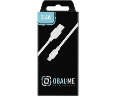Obal:Me duomenų perdavimo ir įkrovimo kabelis | USB-A į USB-C | 12W | 1m | balta