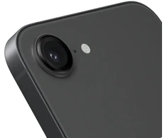 OBAL:ME lešio apsauga skirta Apple iPhone 16e Matte juodos spalvos