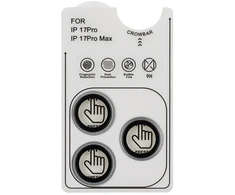 OBAL:ME Lens Protector for Apple iPhone 17 Pro 17 Pro Max Sidabrinis