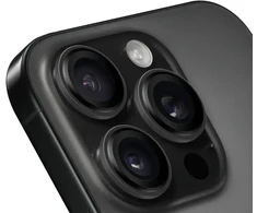 OBAL:ME lešio apsauga skirta Apple iPhone 15 Pro/15 Pro Max juodos spalvos Titanium